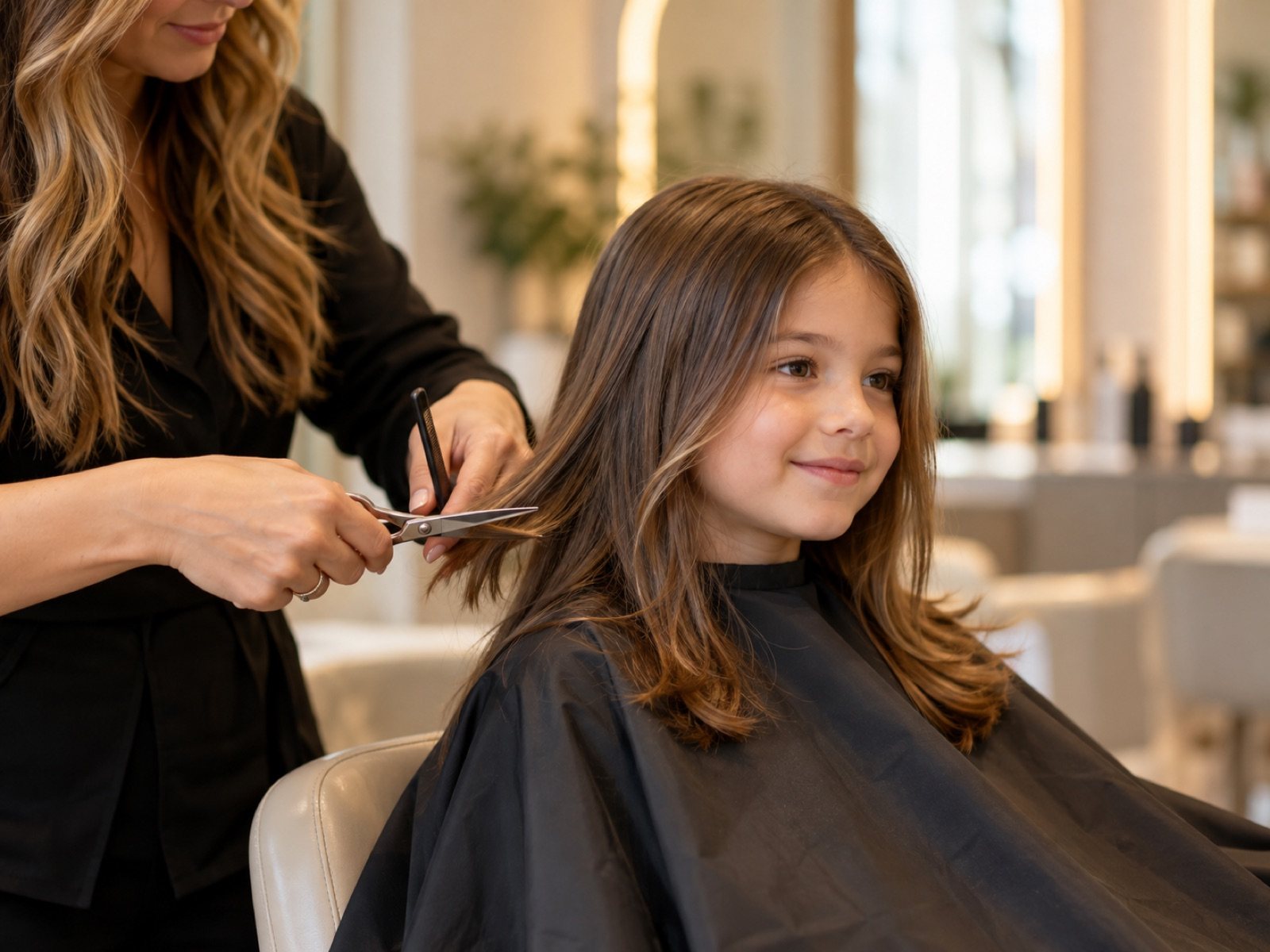 Kids' dry cut